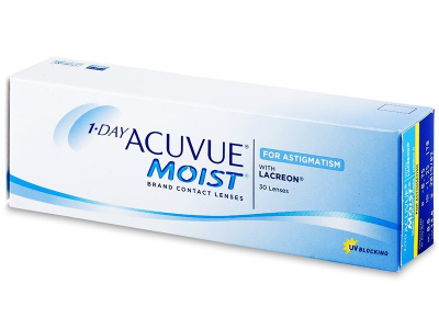 1 Day Acuvue Moist for Astigmatism (30 лещи) - По-старт дизайн