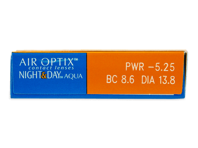 Air Optix Night and Day Aqua (3 лещи) - Преглед на параметри