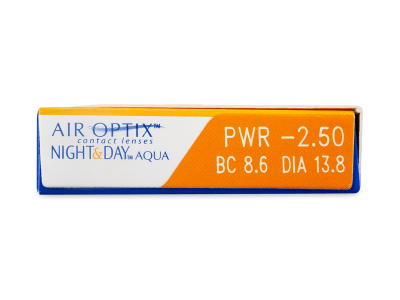 Air Optix Night and Day Aqua (6 лещи) - Преглед на параметри